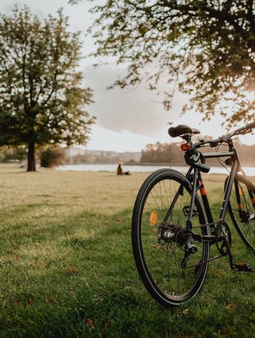 Fahrrad im Park - Wohin kommt das UPS Paket, wenn du nicht zu Hause bist?