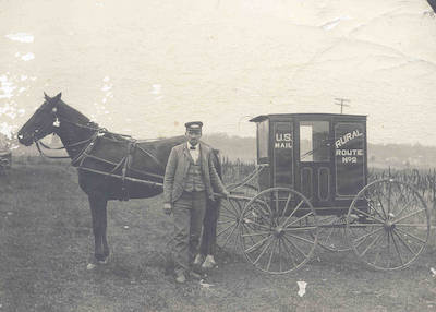 A Rural Delivery Wagon, est 1901